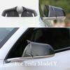 Боковая крышка зеркала заднего вида для Tesla Model Y - крышка зеркала заднего вида для автомобиля ABS 2 шт./комплект модель