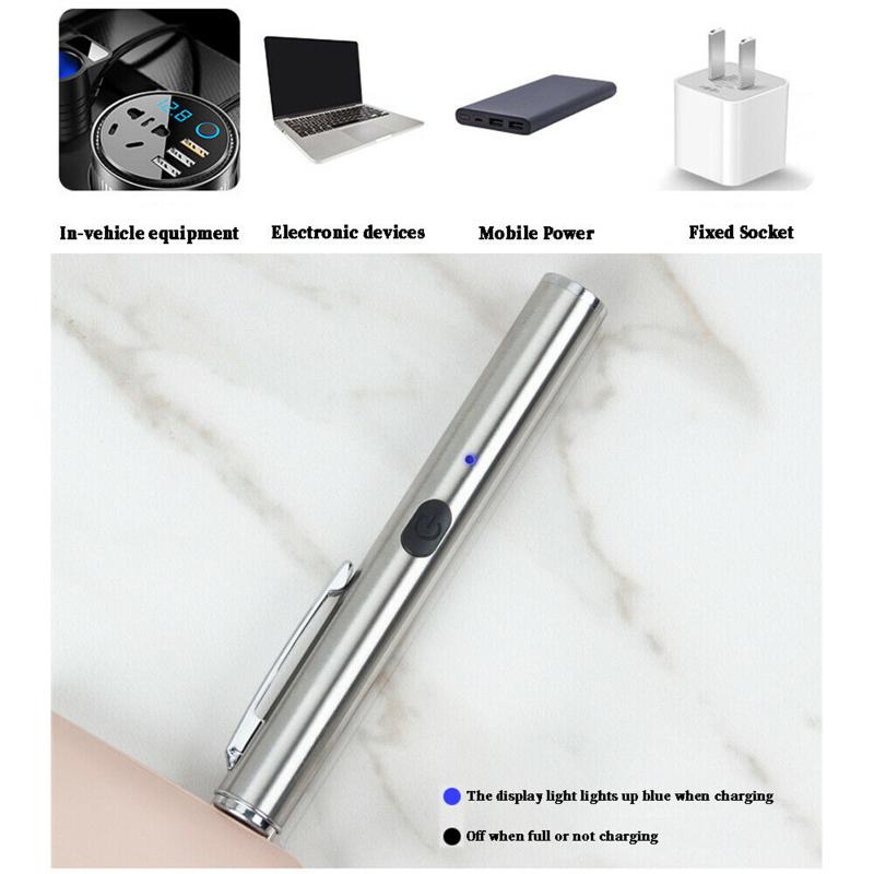 USB-светильник для кошек, 5 Вт, профессиональный, водонепроницаемый, перезаряжаемый, из нержавеющей стали, 365 УФ, от грибка для домашних животных