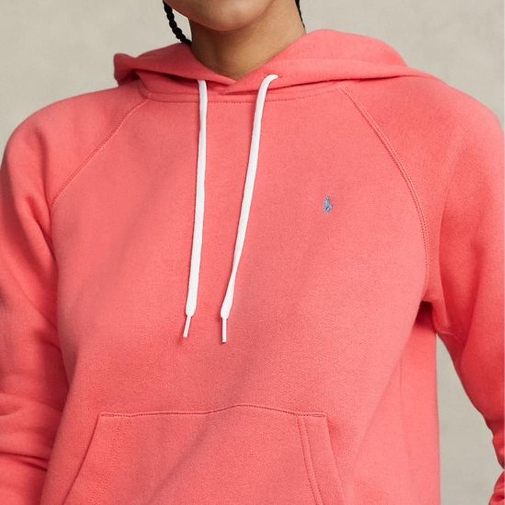 Polo Ralph Lauren Весна-Лето 23 Однотонная Толстовка с Капюшоном и Шнурком, Вышитым Логотипом, Реглан Рукавом Женская толстовка WMPOKNINFB20486-600