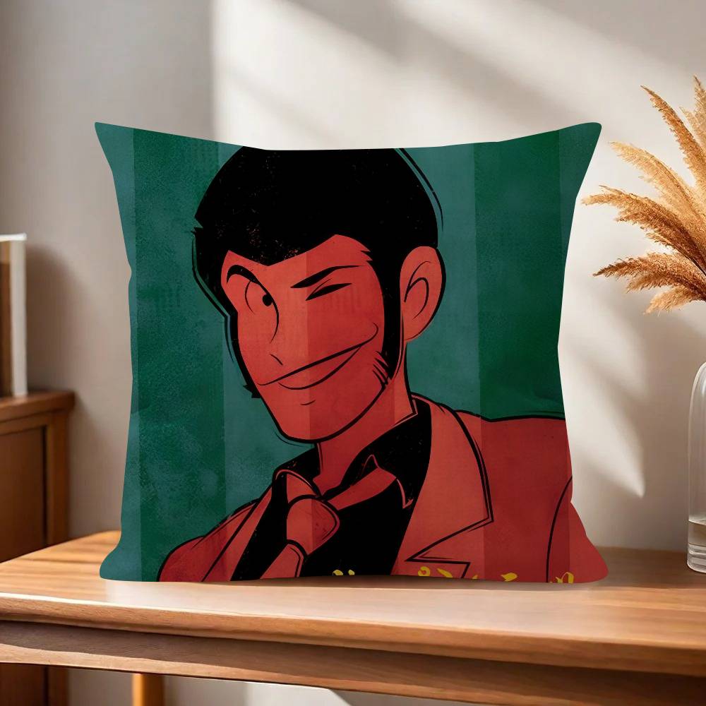 Lupin the Third anime pillow cover sofa cushion cover home room decoration children gift