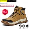 Labor Insurance Shoes Anti-smashing Safety Shoes Anti-piercing Men's Wear-resistant Work Shoes Construction Site Shoes