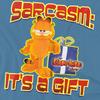 Мужская футболка с надписью «Сарказм» от Garfield