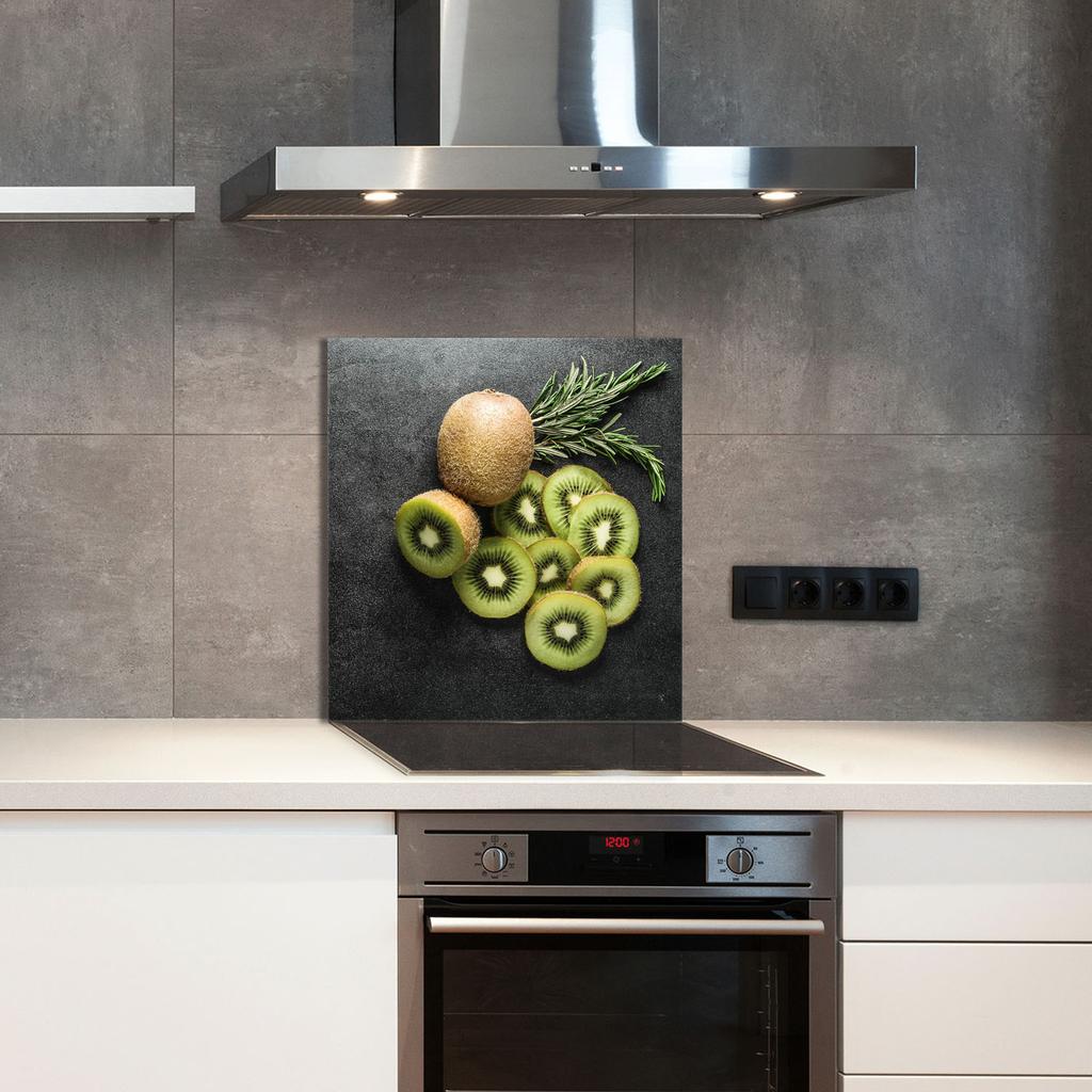 PANEL SZKLANY DO KUCHNI 60x65 Kiwi