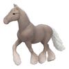 Horse Figurine High Simulation Rich Details Durable Plastic Stable Widely Used Horse Toy for Kids