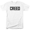 Creed - Мужская футболка с потрескавшимся логотипом