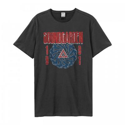 Amplified Винтажная футболка унисекс для взрослых Soundgarden 1991 года