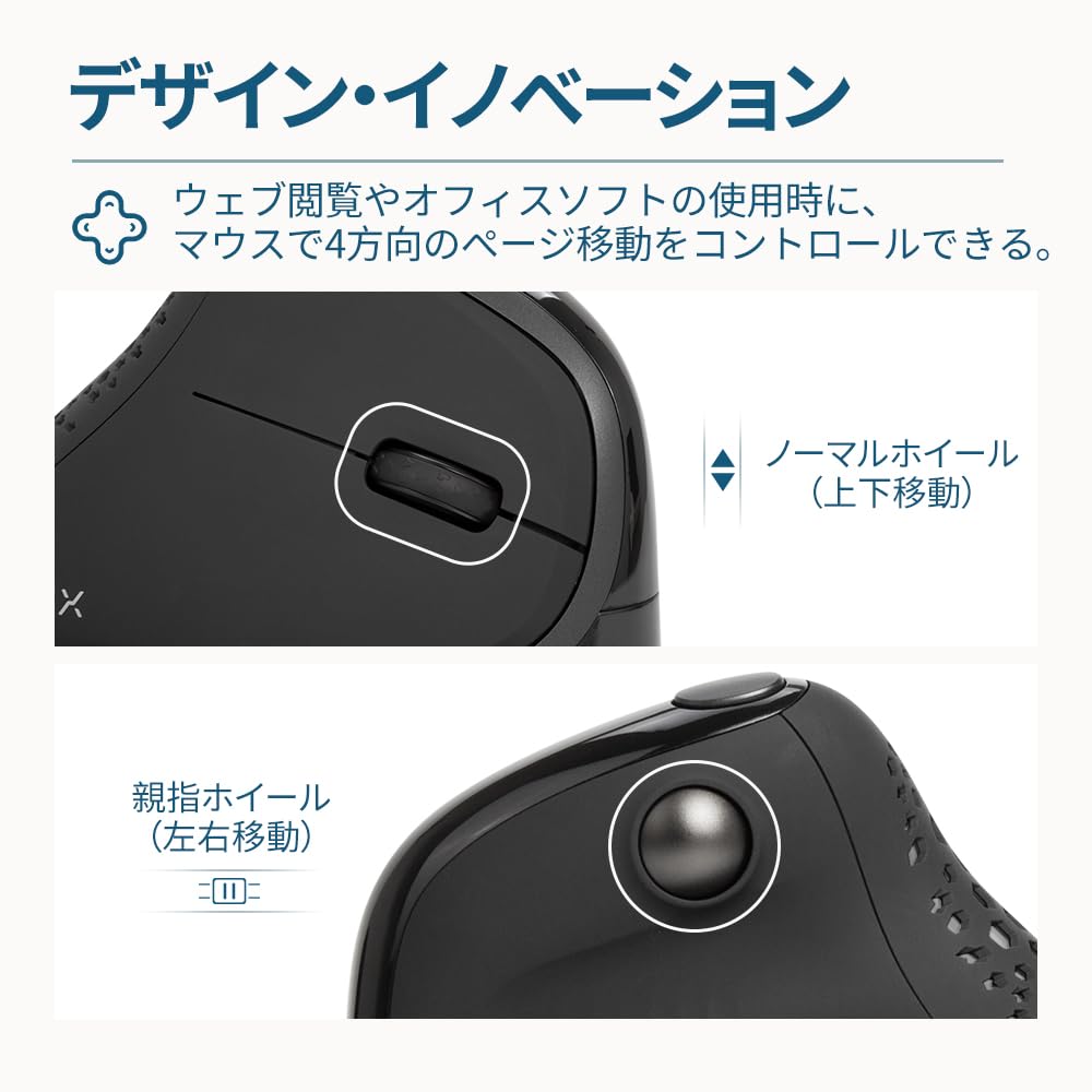 DELUX проводная эргономичная вертикальная 6-кнопочная RGB-подсветка для большого пальца с магнитной съемной подставкой для запястья и задней частью для запястья для мыши, мыши и руля, тихая, 4000 точек на дюйм,