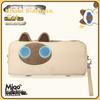 Large Capacity Pencil Case for Middle School Girls, New Stationery Pencil Box, College Student Black Cat Plush Pencil Bag, Mysterious Black Cat