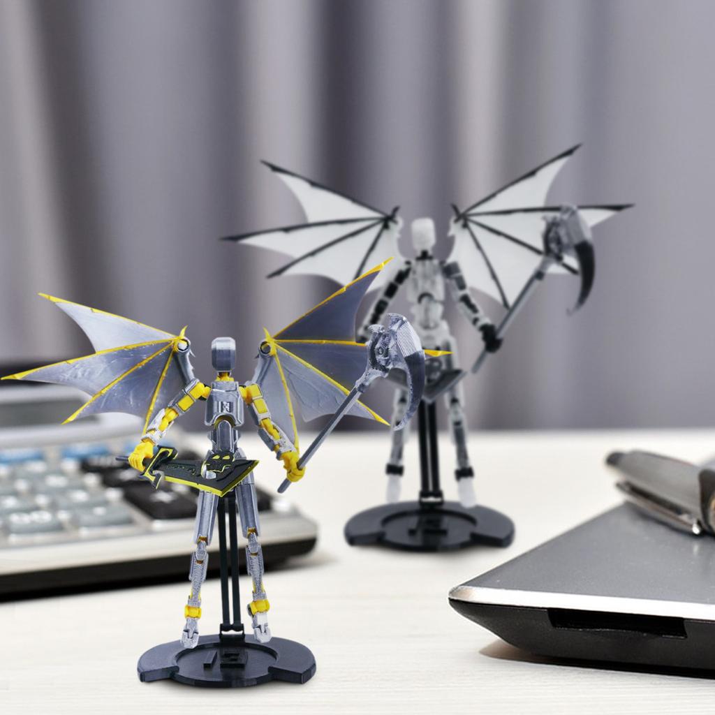 Набор мобильных кукол, 3D-печатная мобильная кукла-робот Титан, подвижная мобильная кукла, подходит для коллекционеров, украшение рабочего стола