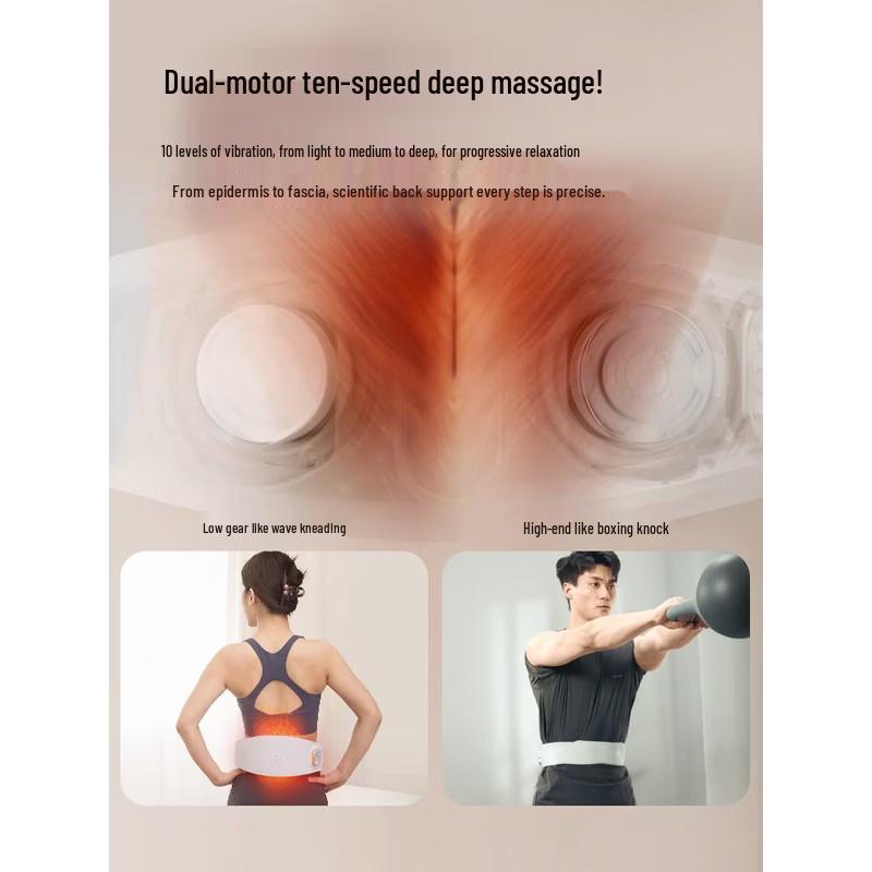 Breo Y3 Pro Heating & Kneading Waist Massager CN plug (adapter included)
