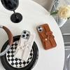 Кошелек-кнопка с отделением для карт для IPhone 17 Promax Браслет для Apple 15 Силиконовый Защита от падения Женская версия