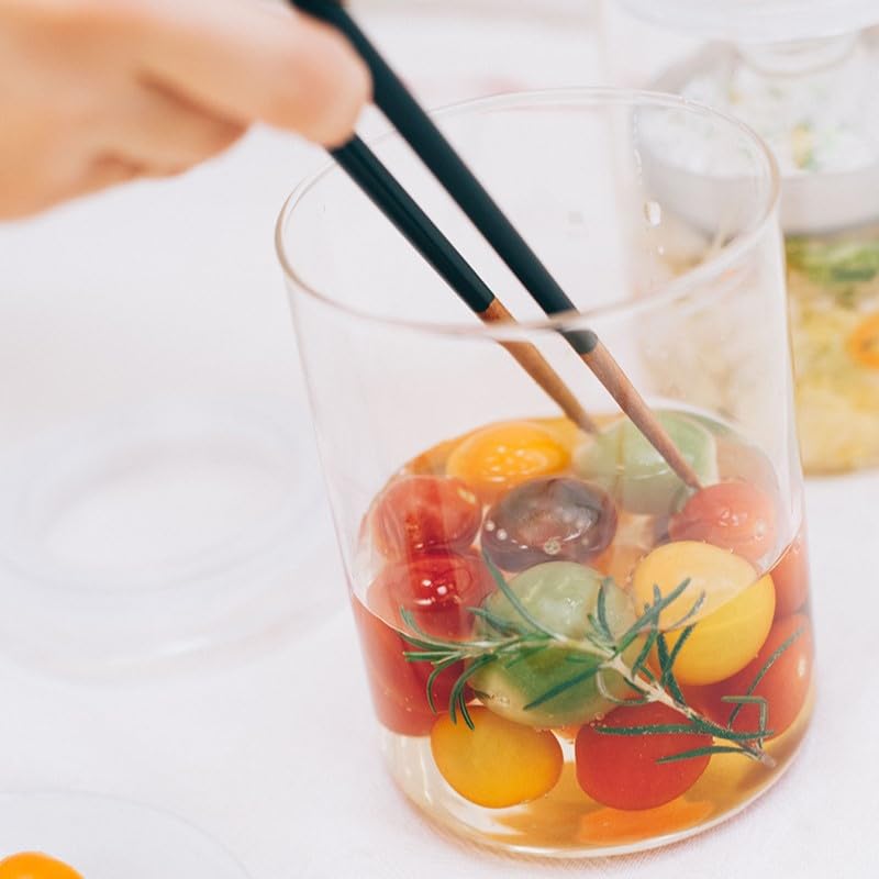 HARIO Pickling Glass 800ml Transparent - Slim, Capacity, Heat-Resistant Glass, TGS-800-T