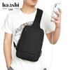 High-End Cross-Border Fashion Waterproof Messenger Bag for Men and Women - Trendy Casual Travel Shoulder Chest Bag.
