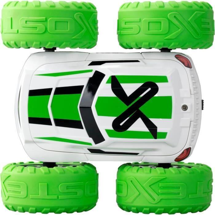 Voiture télécommandée 360 Cross Verte à Batterie - Exost