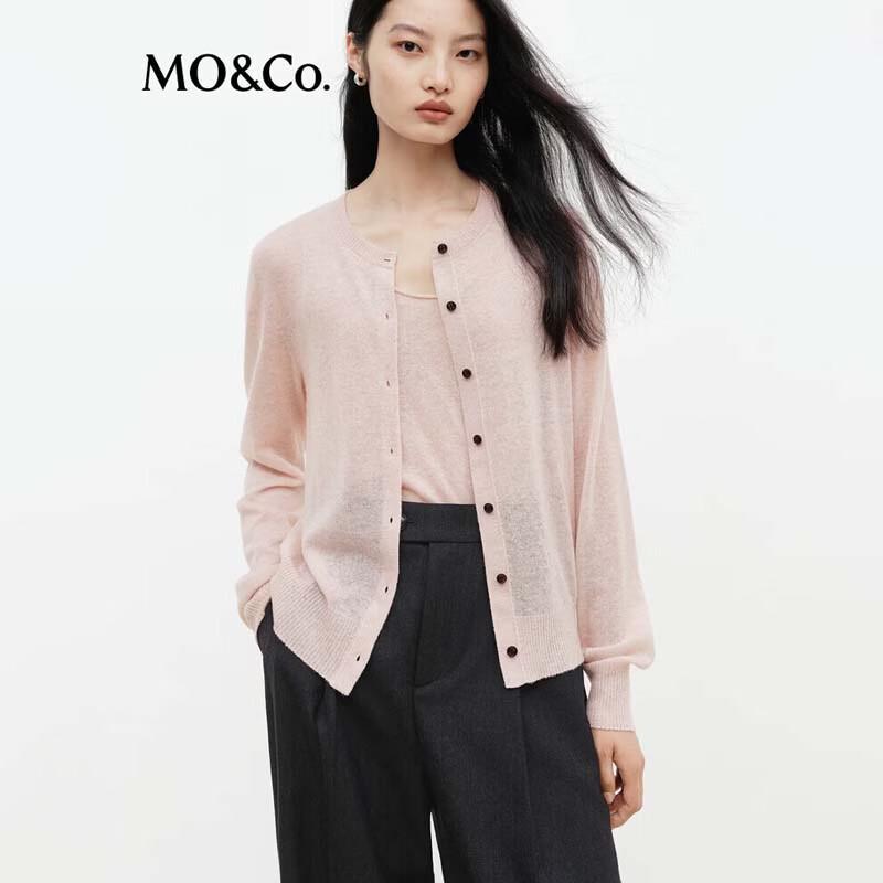 MO&Co. Women's Knit Cardigan Sweater Set