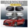 ABS Пластик Автостайлинг Полное Покрытие Крышка Зеркала Заднего Вида Для Scion tC 2011 2012 2013 2014 2015 2016 Украшение Автомобиля Модернизация Автомобиля