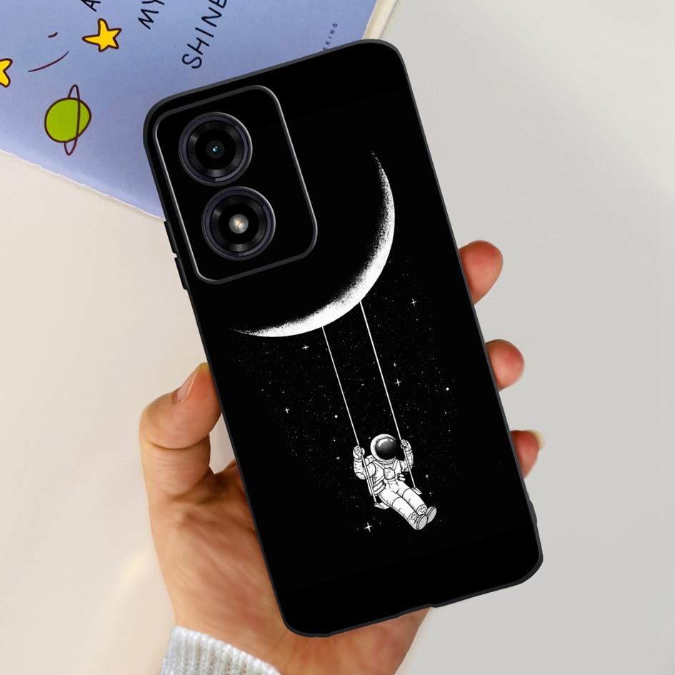 Для Motorola Moto G04s G04 2024 Чехол XT2421-2 Милое Сердечко Ударопрочный Силиконовый Мягкий Чехол Для Moto G 04 S E14 4G MotoG04 Capa