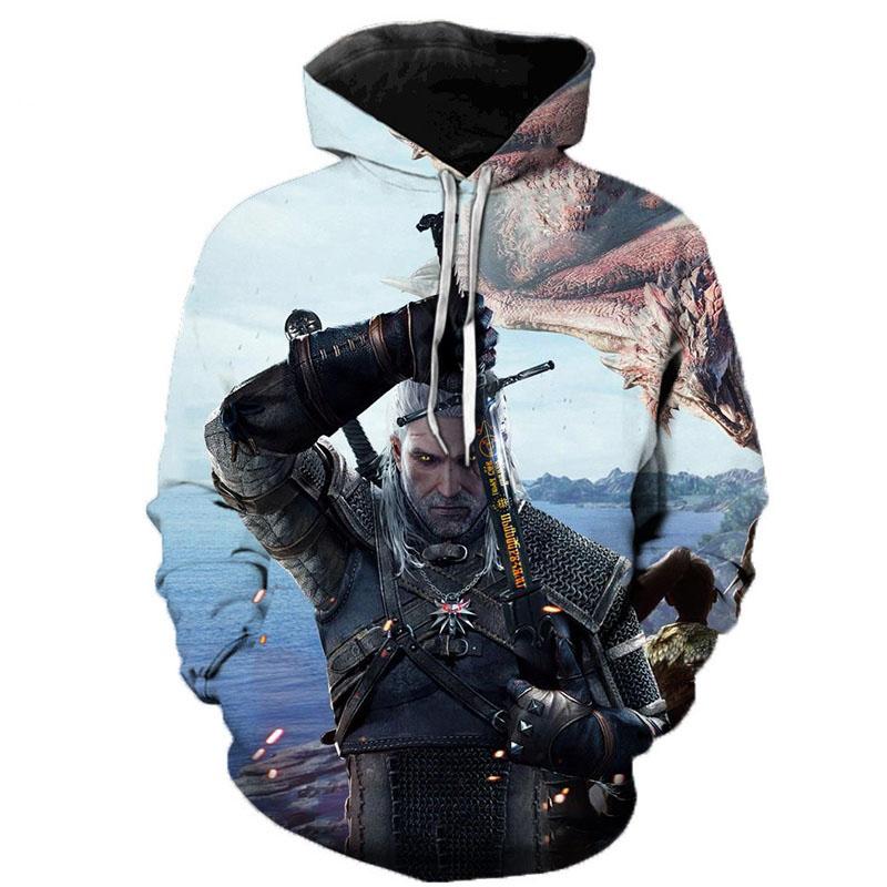 Fashion Casual 3D Printed Hoodies Monster Hunter Men Women Children Cool Trendy Sweatshirts Boy Girl Pullover Streetwear