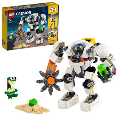 LEGO Creator Робот для исследования космоса 31115, Игрушечные блоки, Подарок, Космический робот, для мальчиков и девочек, от 7 лет