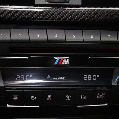 4pc Car Sticker Steering Wheel Hub Decals For BMW M Performance E84 E87 X5 E70 F25 E90 E91 F01 F02 E60 E61 F10 F15 F30 M3 M5 E64 UR75