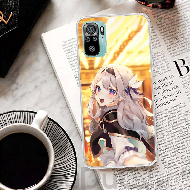 Чехол Honkai Star Rail Firefly для Xiaomi Redmi Note 10 9S 9 8T 8 Pro 7 5 Mi 9T 10T 11T 12T 11 12 Lite 12X A3 A2 A1 С принтом Coque