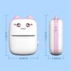 Portable Thermal Printer Set Mini Inkless Sticker Printer USB V4.0 Photo Printer Compatible For IOS Android