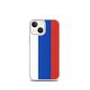 Coque iPhone - iPhone 13 Mini - Drapeau Russie - Souple - Multicolore - Vertical