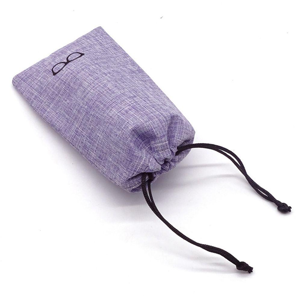 6 Colors Surface Acceaaories Phone Bag Container Glasses Box Draw Bags Glasses Bags Sunglasses Bag Glasses Storage
