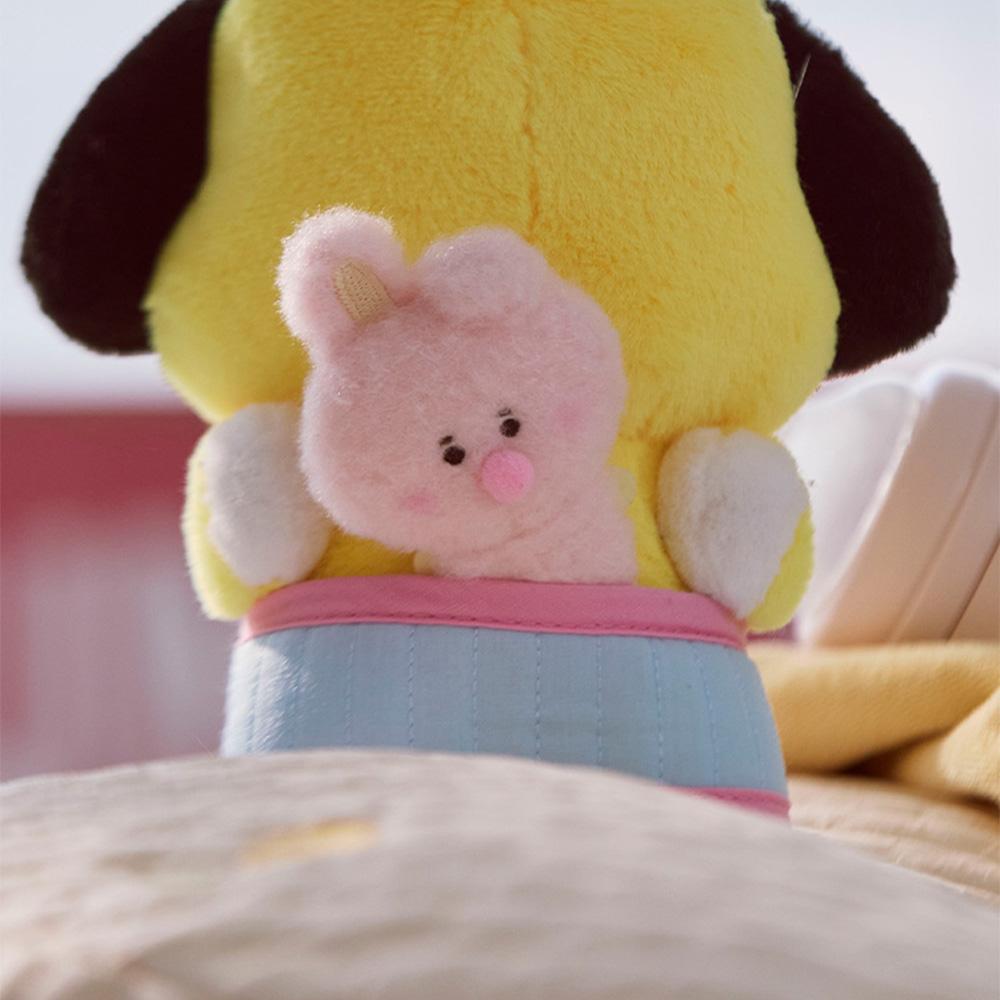 BT21 COOKY Кукла для новорожденных Сезон 2 с переноской и набором шкафа с костюмами