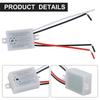 Auto On Off Switch 220V Sensor Switch Semi-Outdoor Areas Wide Compatibility Delay Shut-Off Function Fire Retardant Material