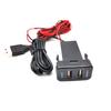 Автомобильный светодиодный двойной USB (Зарядное устройство + Аудио ) Порт подходит для Toyota FJ Cruiser Highlander Tacoma