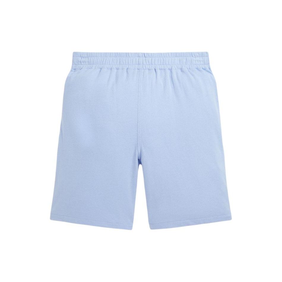 Polo Ralph Lauren SS24 Цифровой принт с вышивкой пони Шнурок Повседневные шорты Детские шорты Гиацинтово-синий CWPOSHOYBQ20146-400