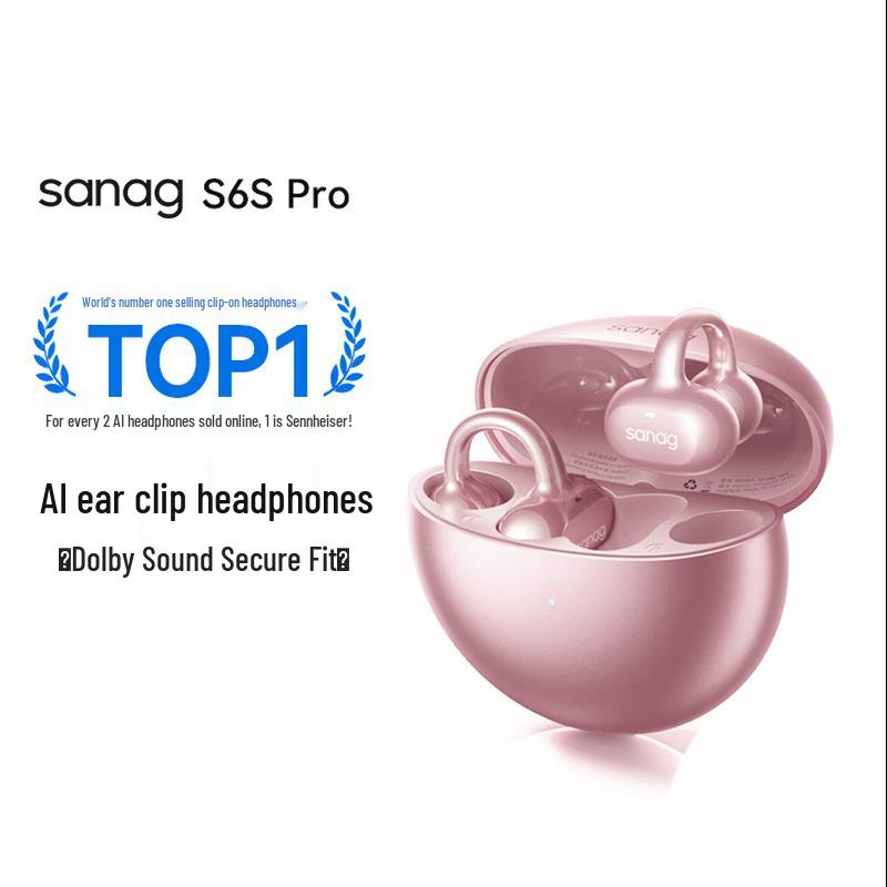 Спортивные Bluetooth-наушники-клипсы SANAG S6S Pro II