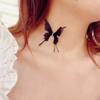 Club Trendy Fashion Accessories Party Jewelry Butterfly Necklace Women Choker White Black Lace