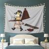 Silent Hill 2 True Ending Tapestry Wall Hanging Aesthetic Home Decoration Tapestries for Living Room Bedroom