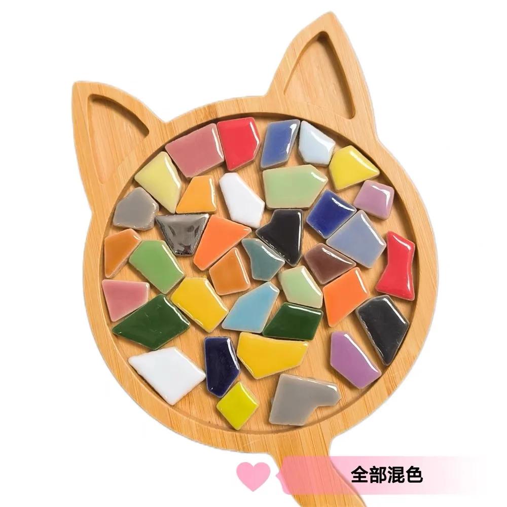 100г Фарфоровая мозаичная плитка Сделай сам Ремесло Керамическая плитка Материалы для изготовления мозаики хобби кусочки оптом