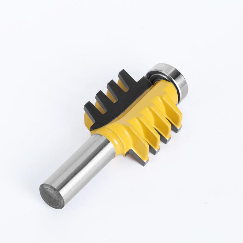 1 шт., рейка и стойка, клеевой фрезерный станок, конусный шип, резак по дереву, электроинструменты, 6 мм 1/4 дюйма, 8 мм 12 мм 1/2 дюйма, хвостовик