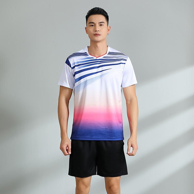 Quick-Dry Badminton Set Women Men Sportswear Running Tennis Volleyball Training Competition Uniform