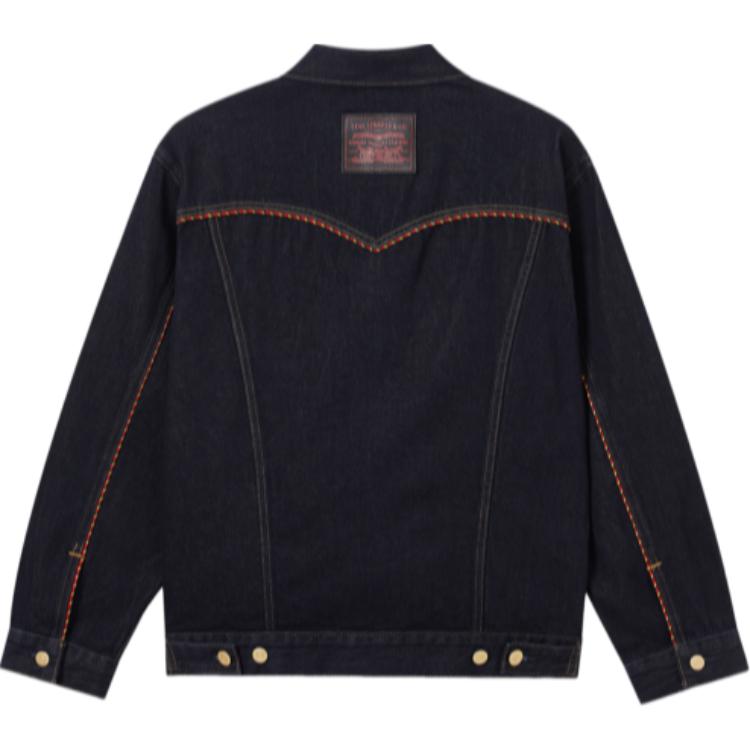 Levi's Мужская джинсовая куртка CNY Год Змеи Оригинальная 003ZN-0000