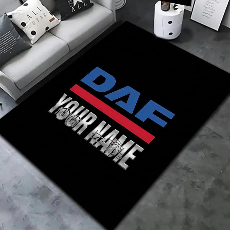 Daf Team Custom Name Carpet Rug For Living Room Bedroom Home Sofa Decoration Kids Play Nonslip Floor Mat