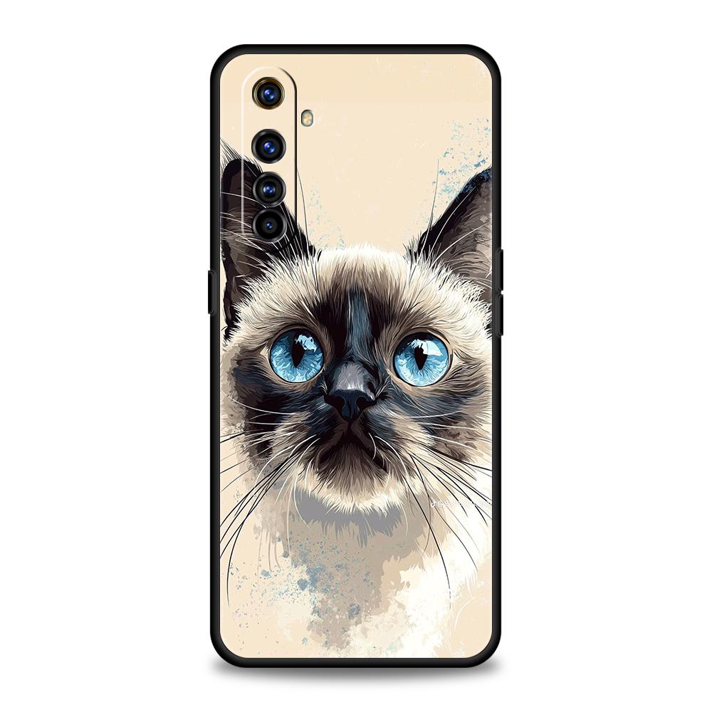 Чехол для телефона «Повседневная жизнь милых кошек» Для Realme 13 12 11 10 9 8 5G 7 C25 C35 GT5 GT3 GT2 Pro Plus Для Realme GT Neo 2 3 3T 5 Чехол