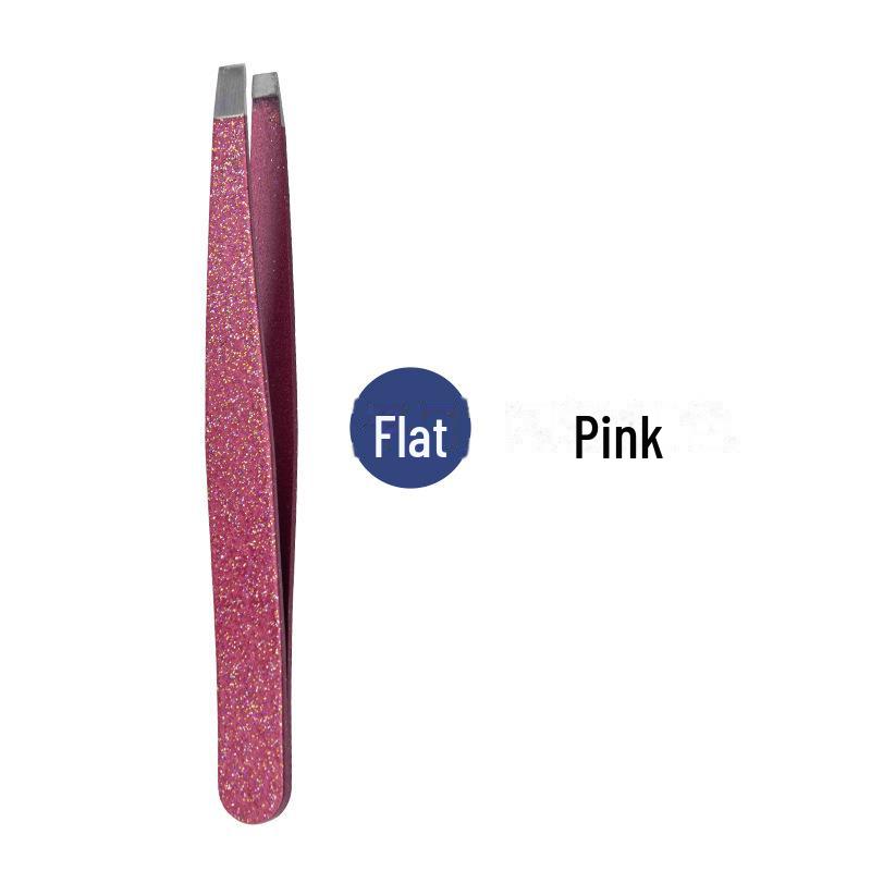 Пинцет для бровей из нержавеющей стали толщиной 1,2 мм со скошенной кромкой для точного удаления волос