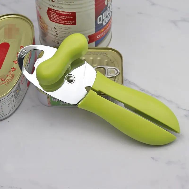 Ручная открывалка для банок 4 в 1 Многофункциональная откручивающаяся крышка Открывалка для бутылок Кухонный бытовой инструмент Домашние гаджеты Аксессуары