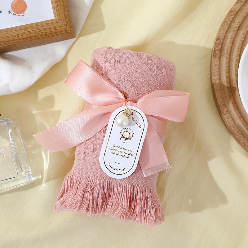 Чистый хлопок 32 нити турецкое полотенце с кисточками свадебное мягкое марлевое полотенце для лица подарок для рук