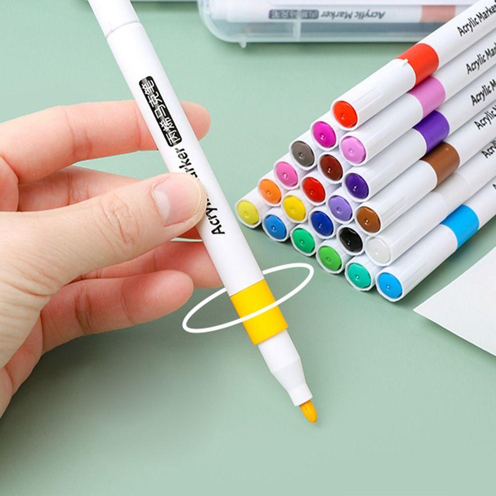 Рисование, художественная живопись, маркеры, ручки, водонепроницаемые многоцветные маркеры, набор ручек-кистей, товары для рукоделия