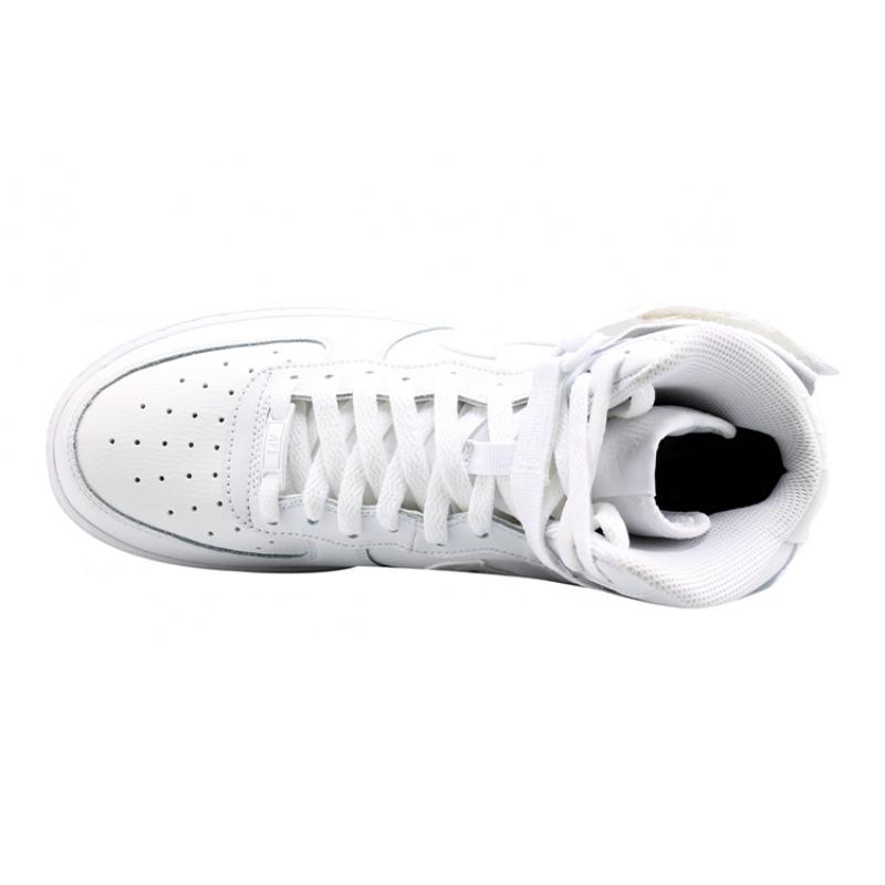 Nike Air Force 1 High White GS Sneakers 653998-100