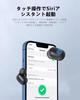 Bluetooth-наушники, Беспроводные наушники с двумя силиконовыми микрофонами, Водонепроницаемость IPX7, 60 часов воспроизведения, Bluetooth 6.0 Earbuds 2025, Полнодиапазонные