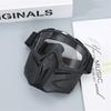 Tactical CS Paintball Goggles Mask Windproof Anti-Fog Protective Detachable Adjustable Cycling Motorcycle Helmet Glasses