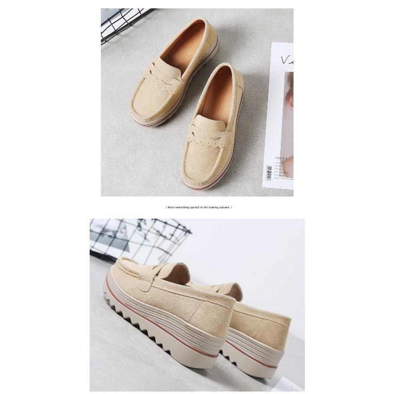 Весенние новые кроссовки из натуральной кожи корейского производства, модные женские туфли на толстой подошве, повседневная женская обувь для мам