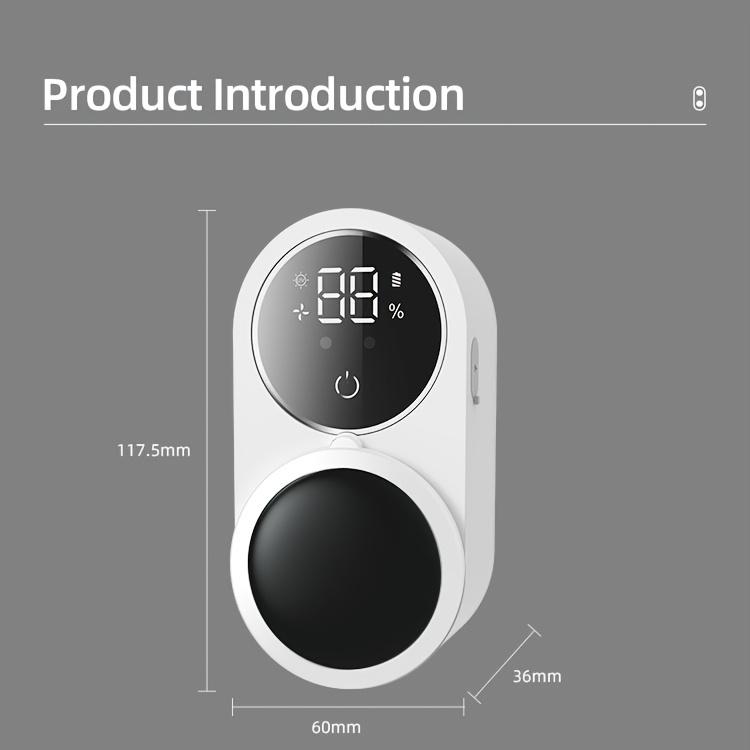 Умный дезинфектор зубных щеток с сушкой и LED-экраном, питание от USB, настенное стоматологическое устройство, 24-часовая автоматическая работа